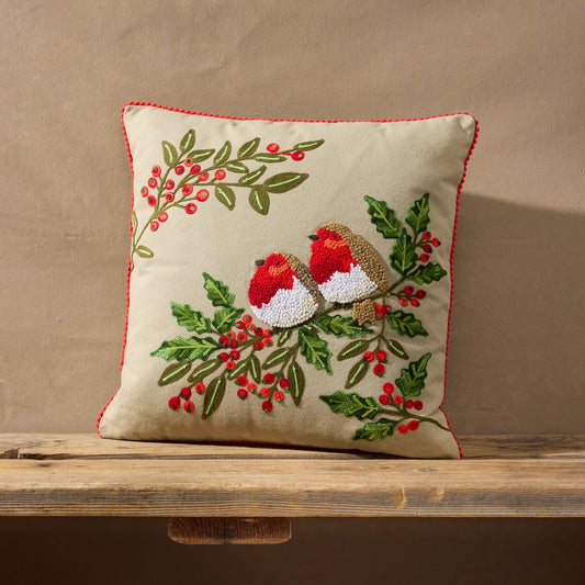 Joyful Songbirds Pillow