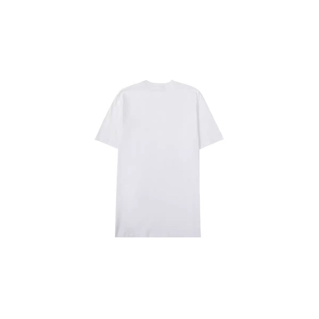 CHH Chrome Heart T Shirts Crowe Sanskrit Rainbow Smiley Flower Horseshoe Print T-Shirt Short Sleeve