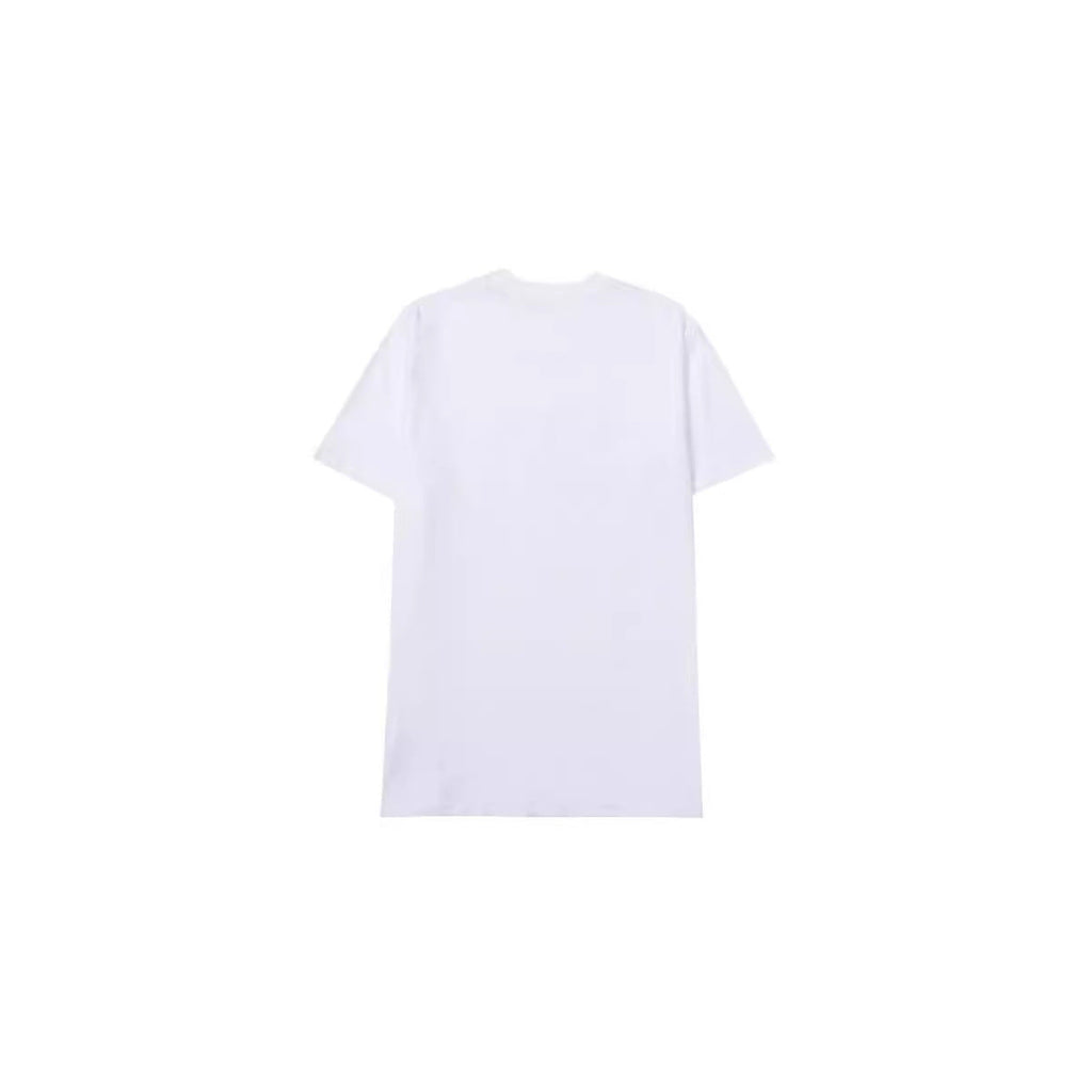 CHH Chrome Heart T Shirts Croix Cross Color Leather Printed Short Sleeve T-Shirt