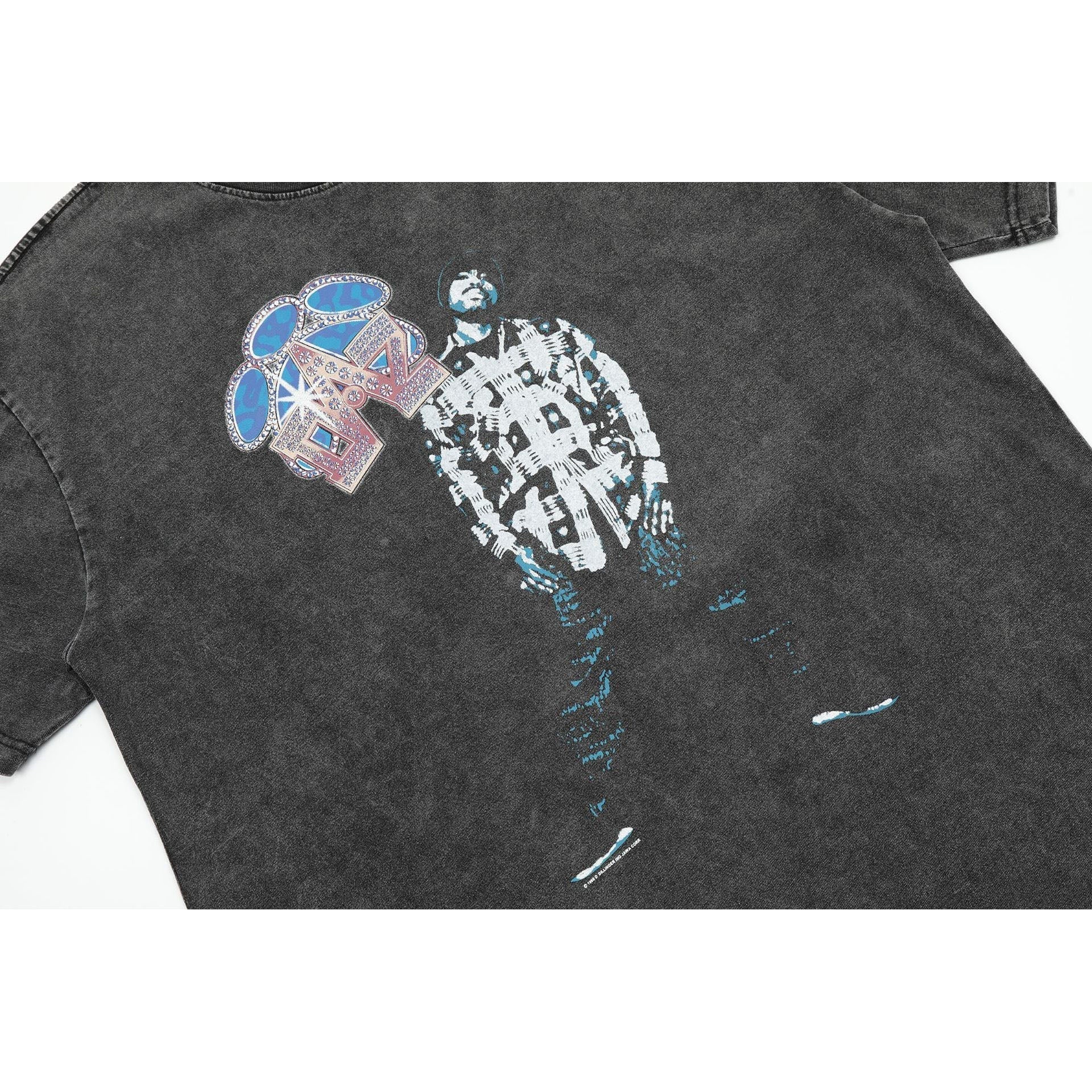Gallery Dept T Shirts Short Sleeve T-shirt Men and Women Loose