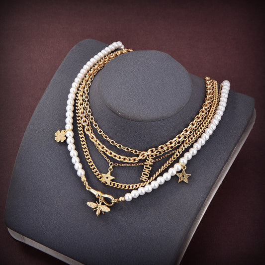 Dior Tassel 18K Gold Necklace